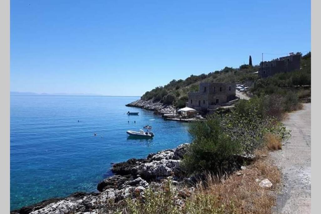 Villa Lagkadaki Sea View Argilia Exteriér fotografie
