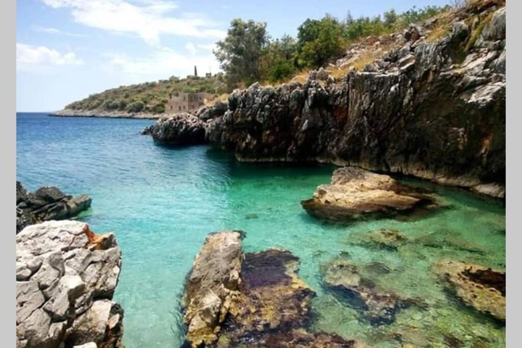 Villa Lagkadaki Sea View Argilia Exteriér fotografie